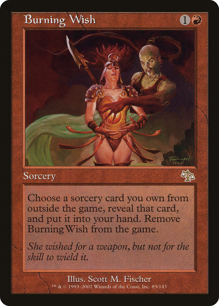 Burning Wish (JUD-083) (Foil)