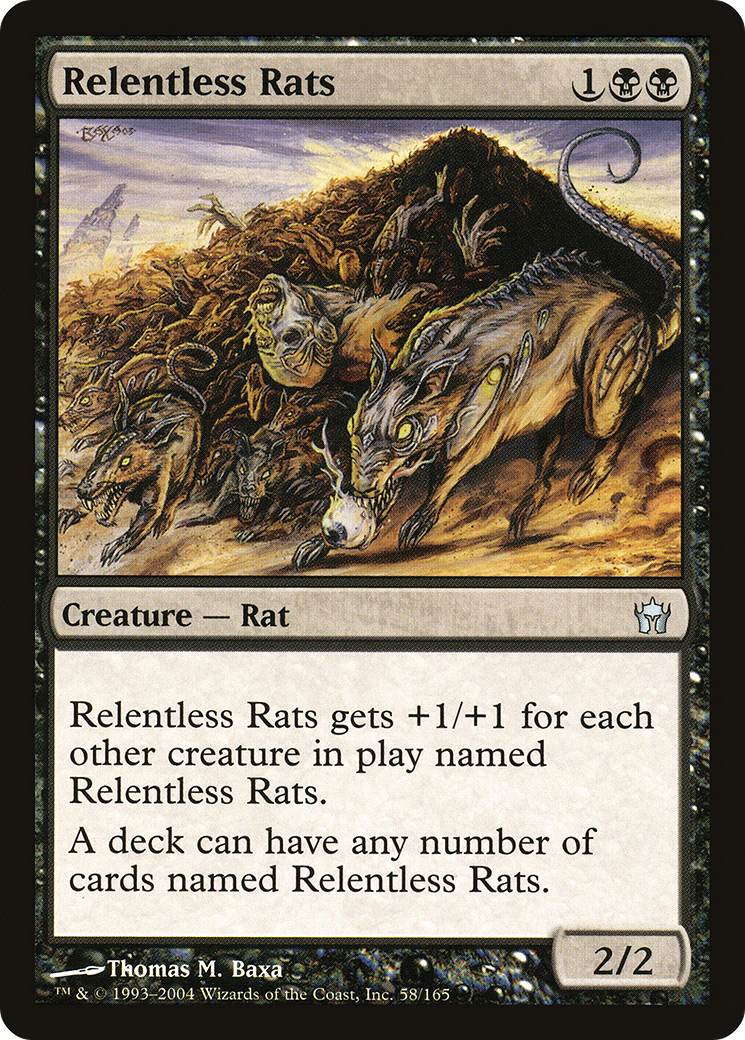Relentless Rats (5DN-058)