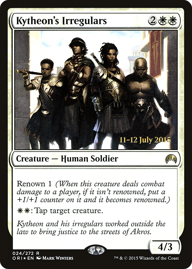 Kytheon's Irregulars (PRE-24S) (Foil)