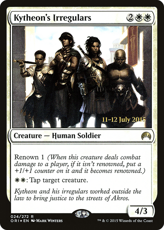 Kytheon's Irregulars (PRE-24S) (Foil)