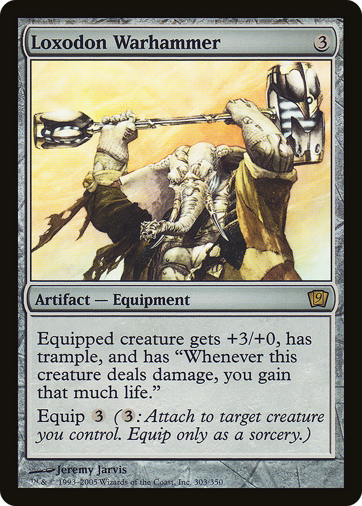 Loxodon Warhammer (9ED-303★) (Foil)