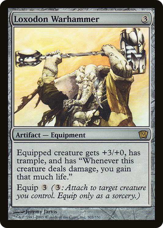 Loxodon Warhammer (9ED-303★) (Foil)