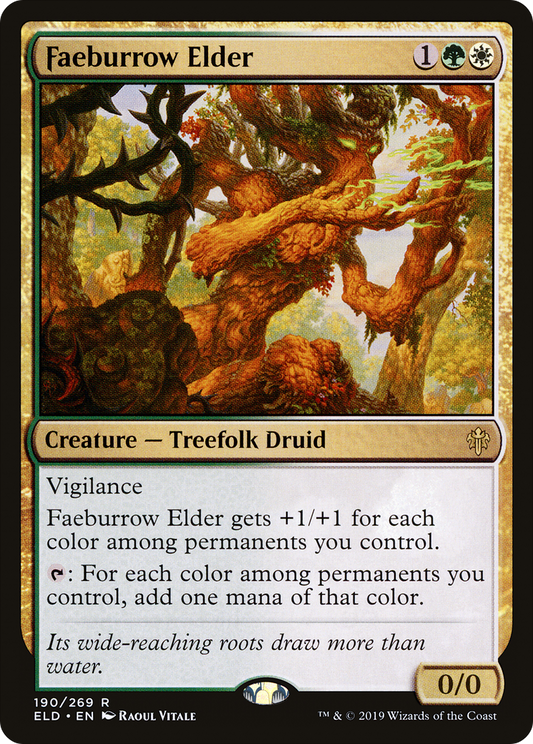 Faeburrow Elder (ELD-190) (Foil)