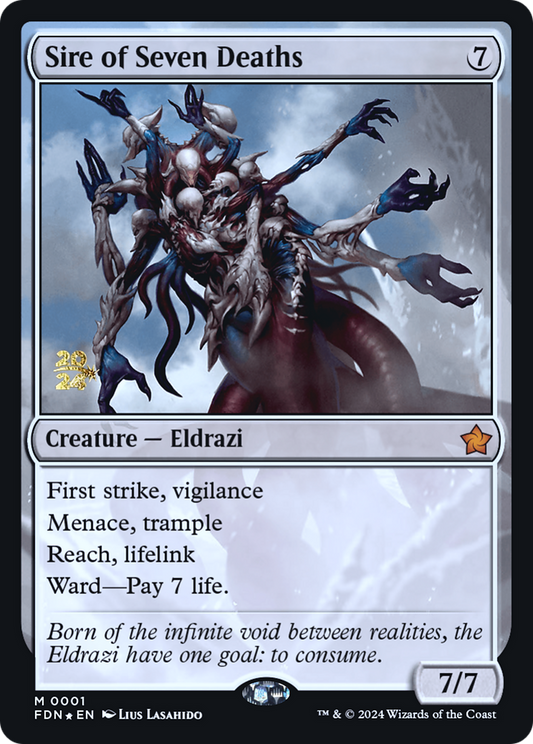 Sire of Seven Deaths (PRE-01S) (Foil)