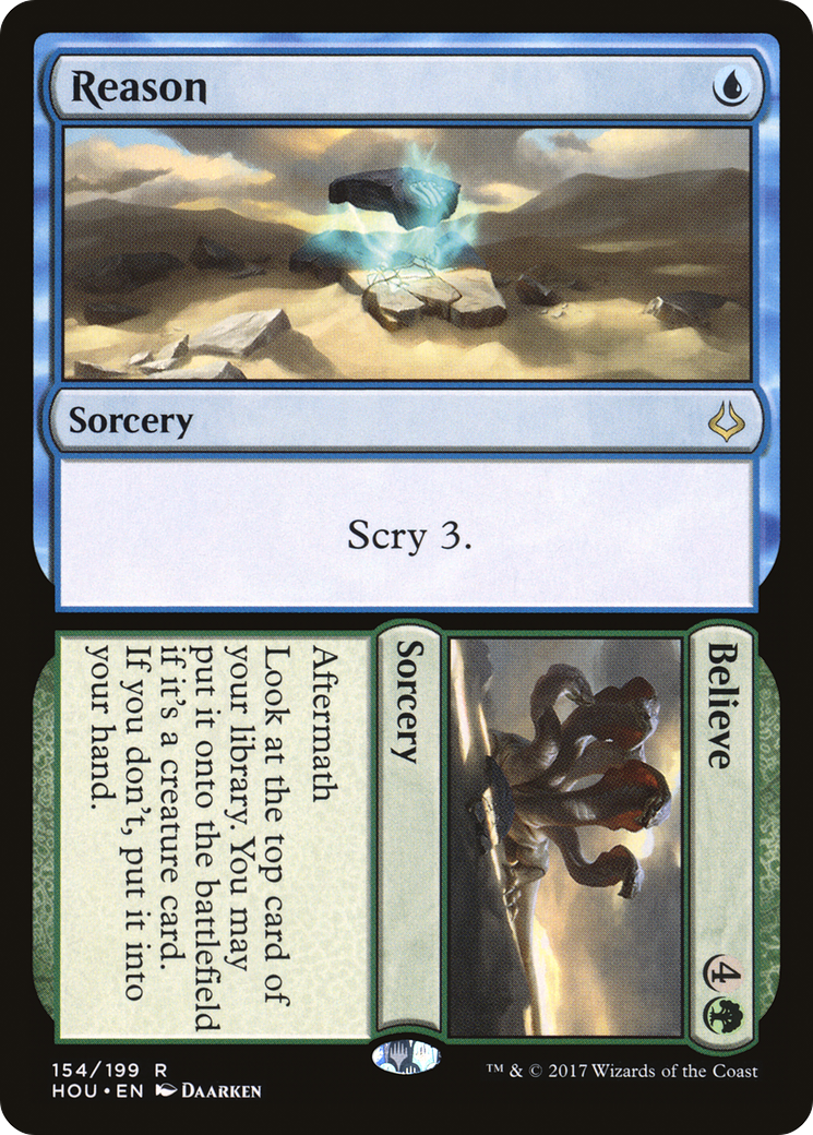 Reason // Believe (HOU-154) (Foil)
