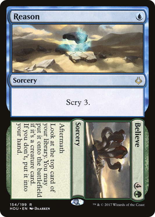 Reason // Believe (HOU-154) (Foil)