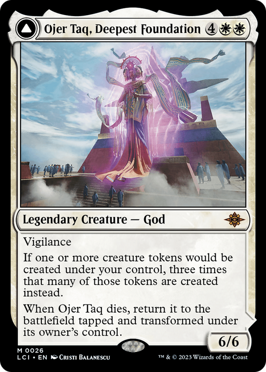 Ojer Taq, Deepest Foundation // Temple of Civilization (LCI-026) (Foil)
