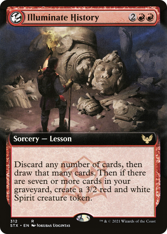 Illuminate History (STX-312) (Extended Art) (Foil)