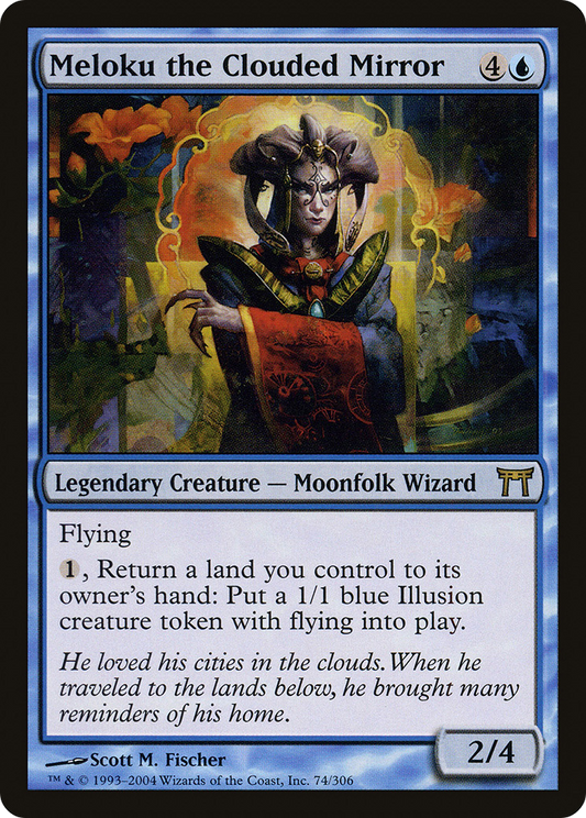 Meloku the Clouded Mirror (CHK-074) (Foil)