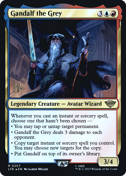Gandalf the Grey (PRE-207S) (Foil)
