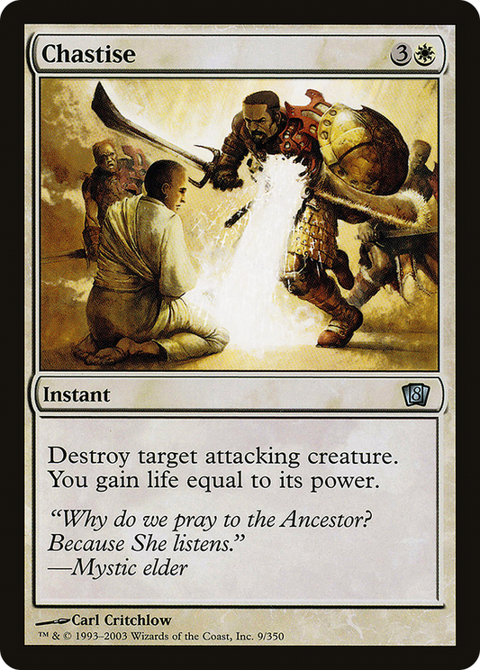 Chastise (8ED-09★) (Foil)