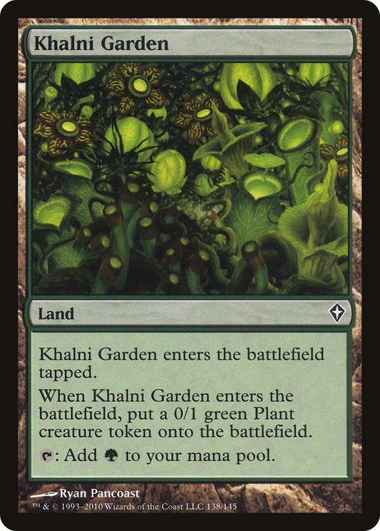 Khalni Garden (WWK-138) (Foil)