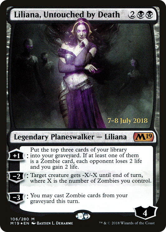 Liliana, Untouched by Death (PRE-106S) (Foil)