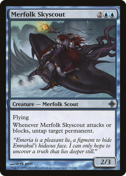 Merfolk Skyscout (ROE-077) (Foil)