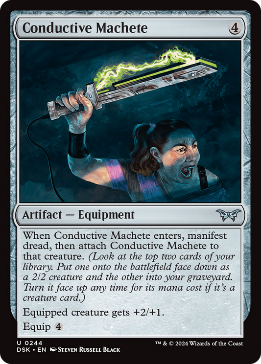 Conductive Machete (DSK-244) (Foil)
