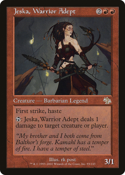 Jeska, Warrior Adept (JUD-093) (Foil)