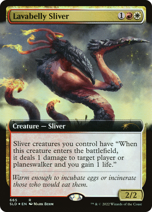 Lavabelly Sliver (SLD-665) (Extended Art) (Foil)