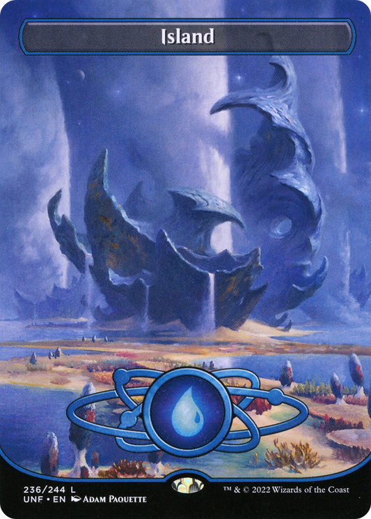 Island (UNF-236) (Borderless) (Foil)