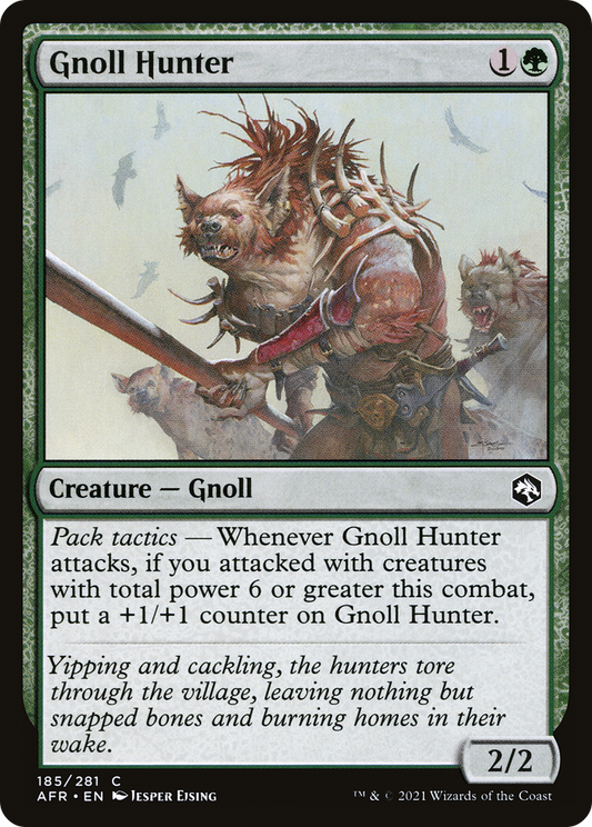 Gnoll Hunter (AFR-185) (Foil)