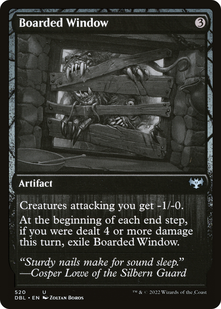 Boarded Window (DBL-520) (Foil)