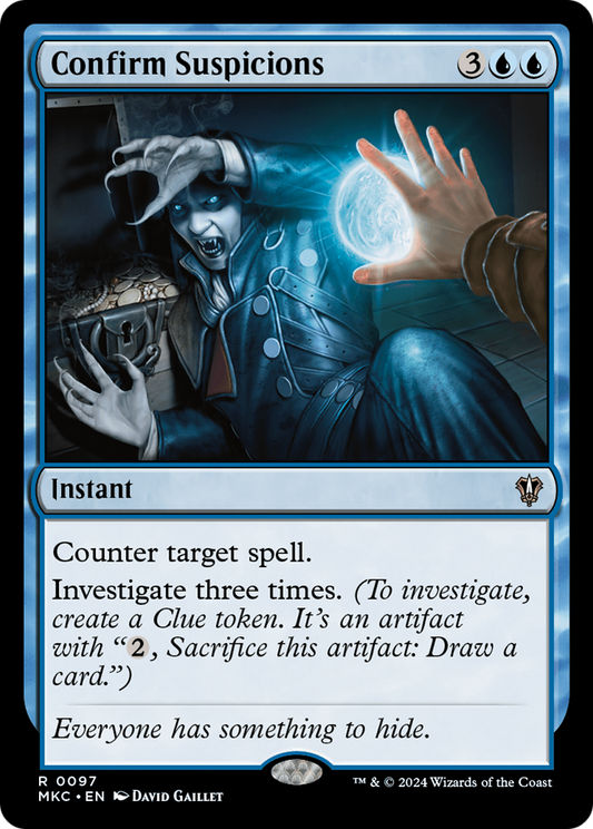 Confirm Suspicions (MKC-097)