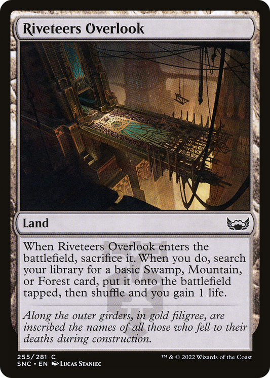 Riveteers Overlook (SNC-255) (Foil)