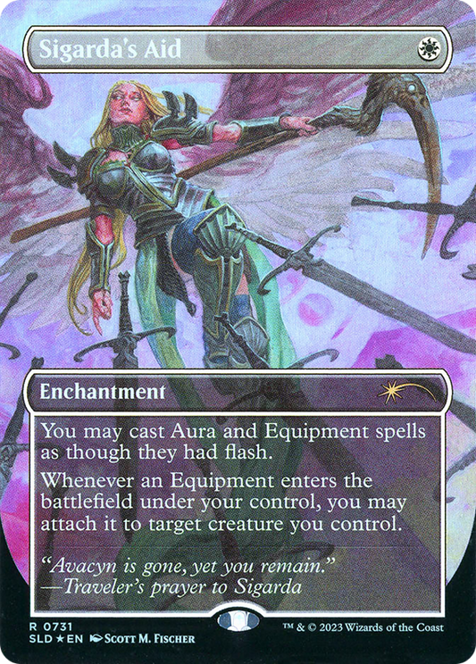 Sigarda's Aid (SLD-731) (Foil)