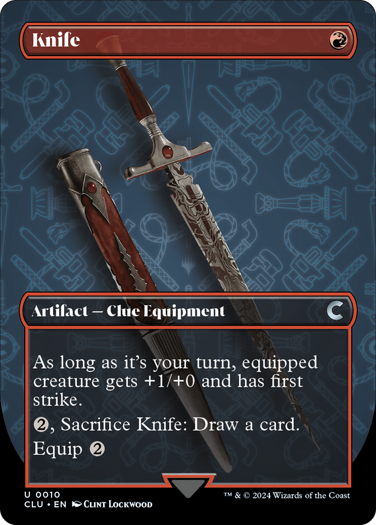 Knife (CLU-010) (Borderless)