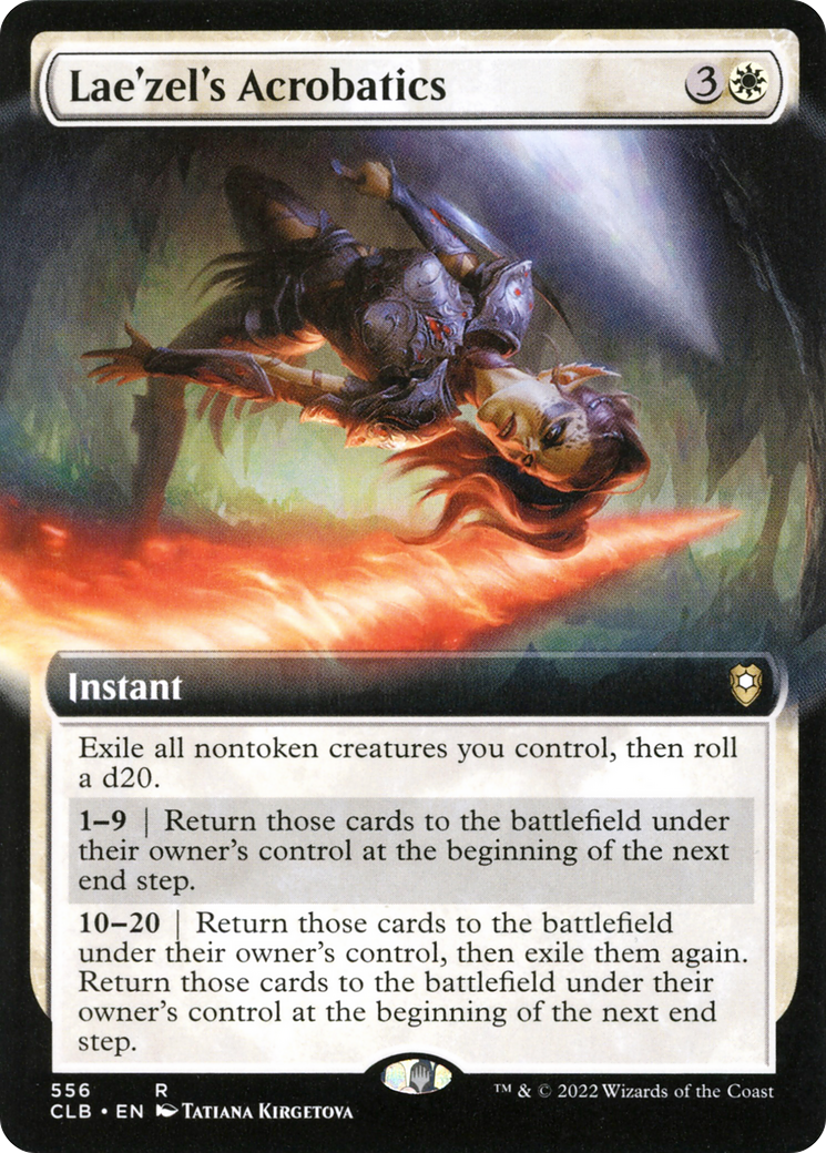 Lae'zel's Acrobatics (CLB-556) (Extended Art)