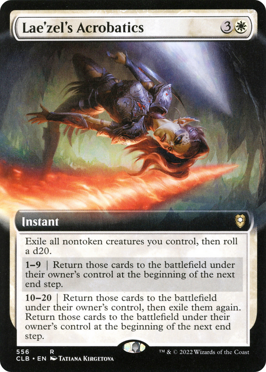 Lae'zel's Acrobatics (CLB-556) (Extended Art)