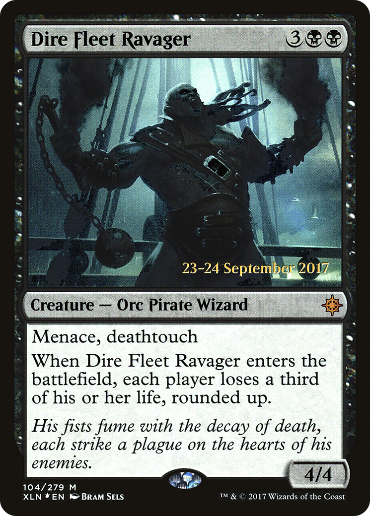 Dire Fleet Ravager (PRE-104S) (Foil)