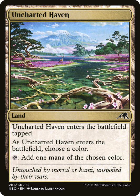 Uncharted Haven (NEO-281) (Foil)