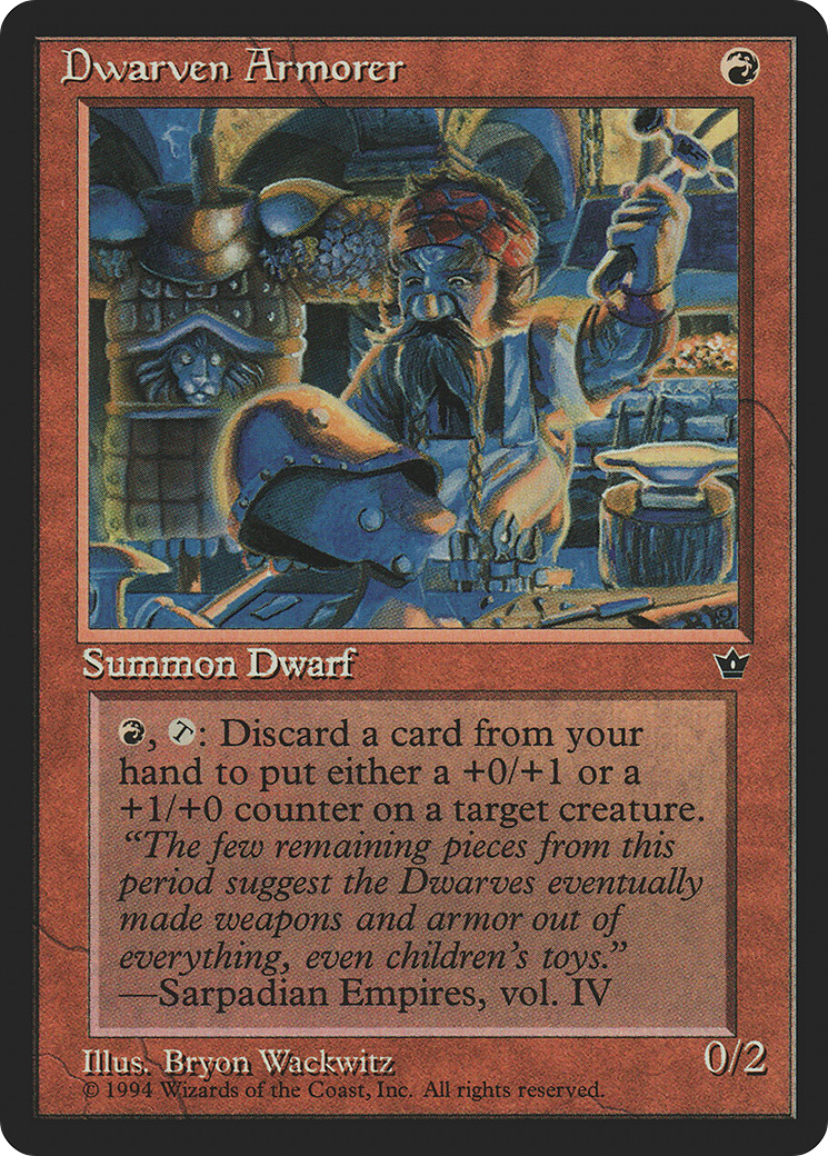 Dwarven Armorer (FEM-050)
