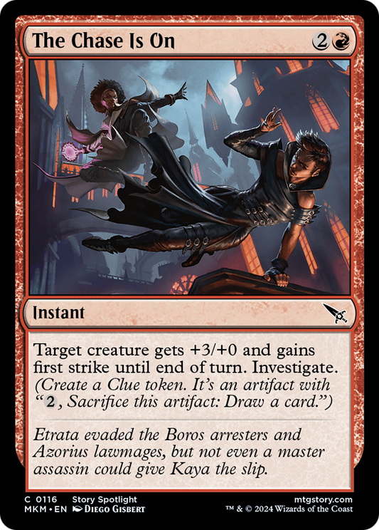 The Chase Is On (MKM-116) (Foil)