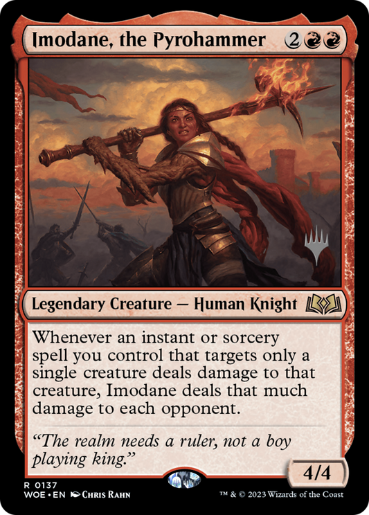 Imodane, the Pyrohammer (PPWOE-137P) (Foil)