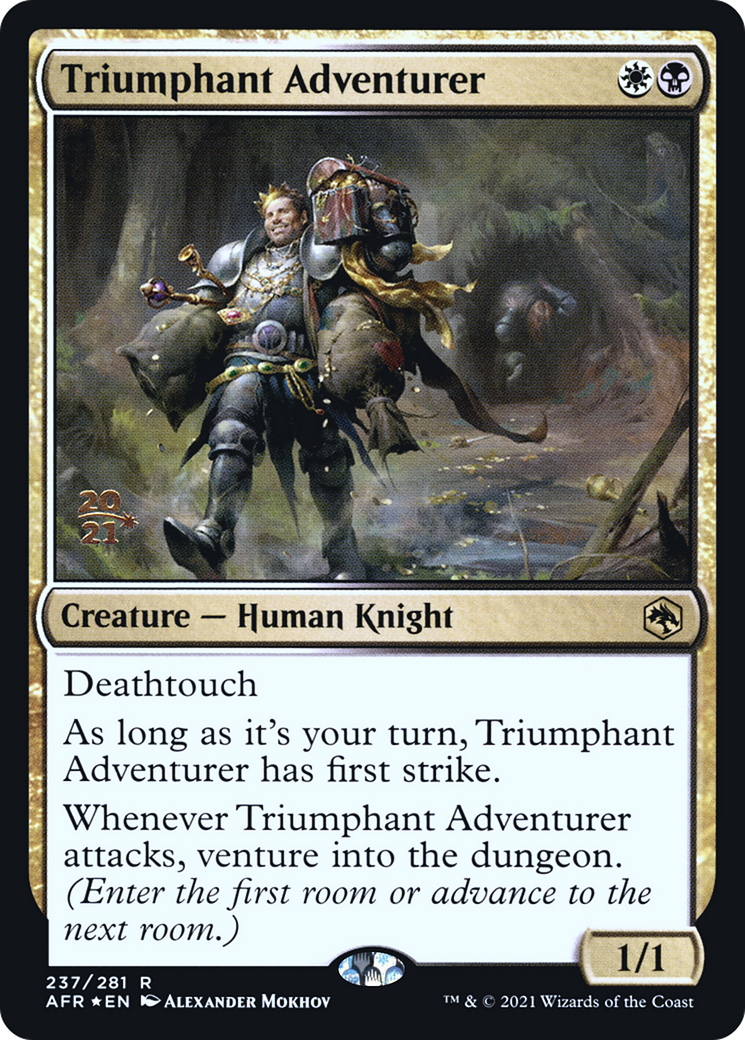 Triumphant Adventurer (PRE-237S) (Foil)