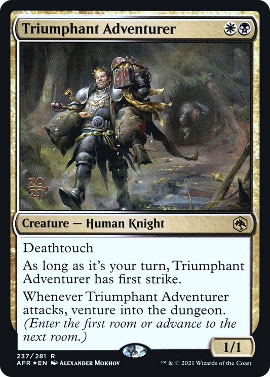 Triumphant Adventurer (PRE-237S) (Foil)