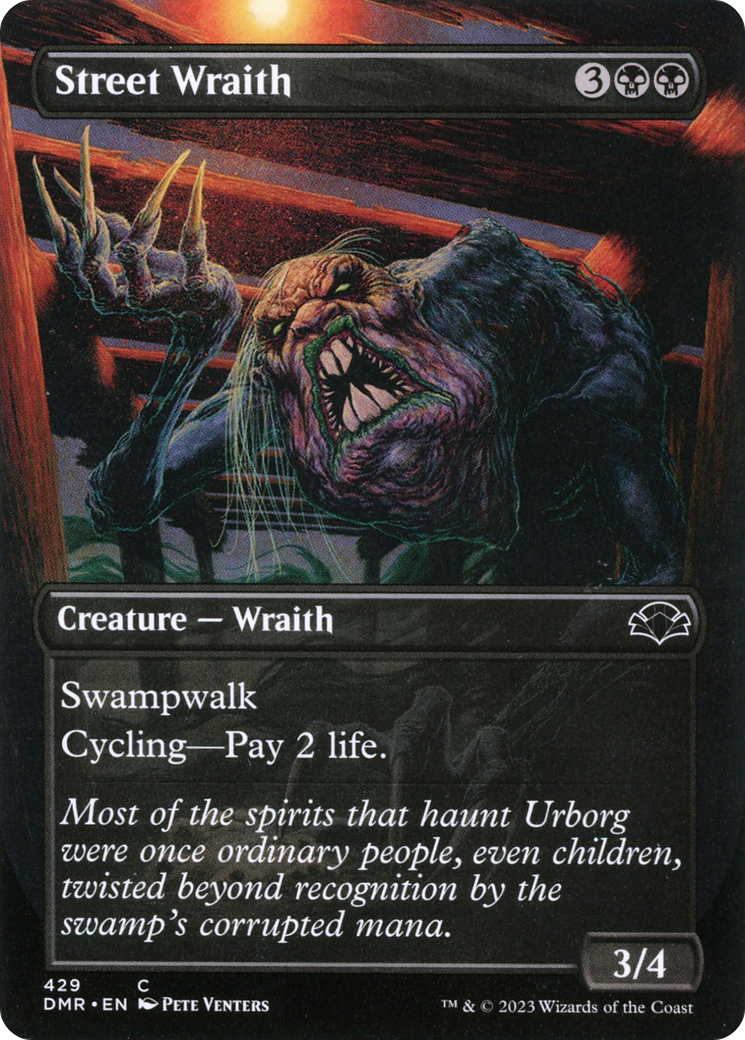 Street Wraith (DMR-429) (Borderless) (Foil)