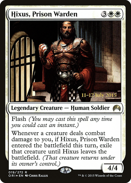 Hixus, Prison Warden (PRE-19S) (Foil)