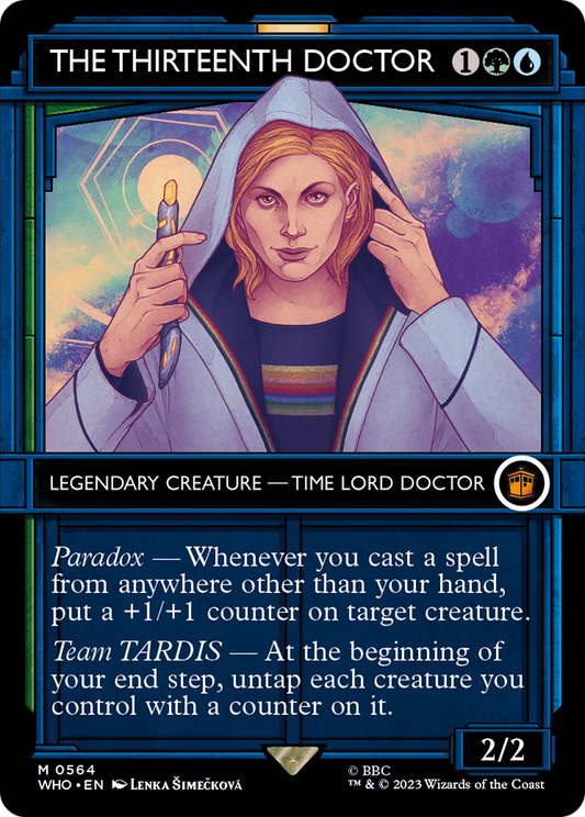 The Thirteenth Doctor (WHO-564) (Showcase) (Borderless) (Foil)