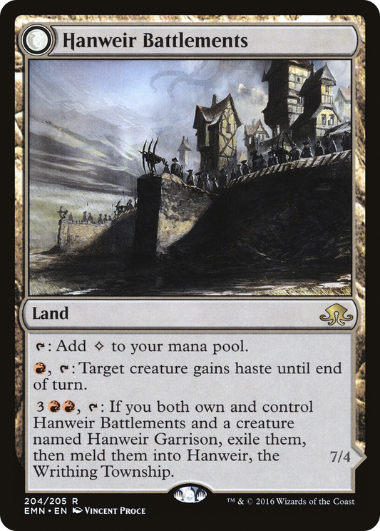 Hanweir Battlements (EMN-204) (Foil)