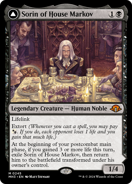 Sorin of House Markov // Sorin, Ravenous Neonate (MH3-245)