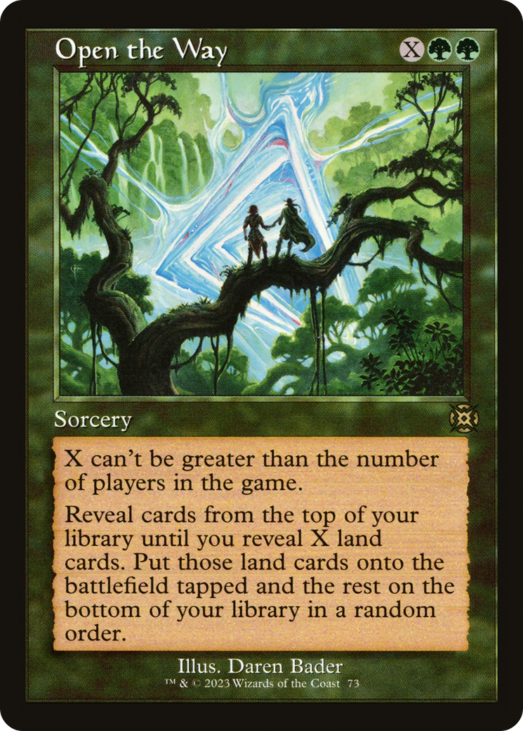 Open the Way (MAT-073) (Showcase)
