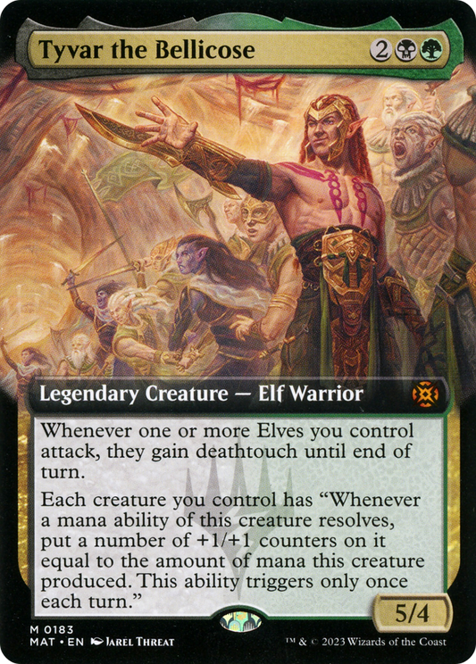 Tyvar the Bellicose (MAT-183) (Extended Art)