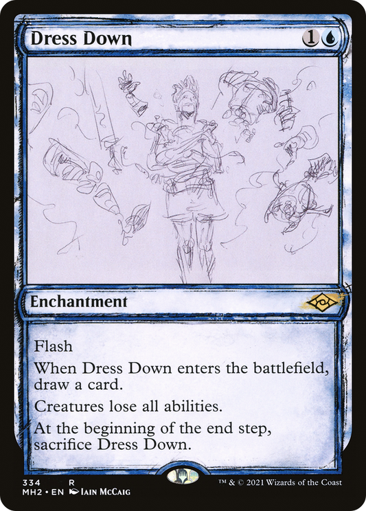 Dress Down (MH2-334) (Showcase) (Foil)