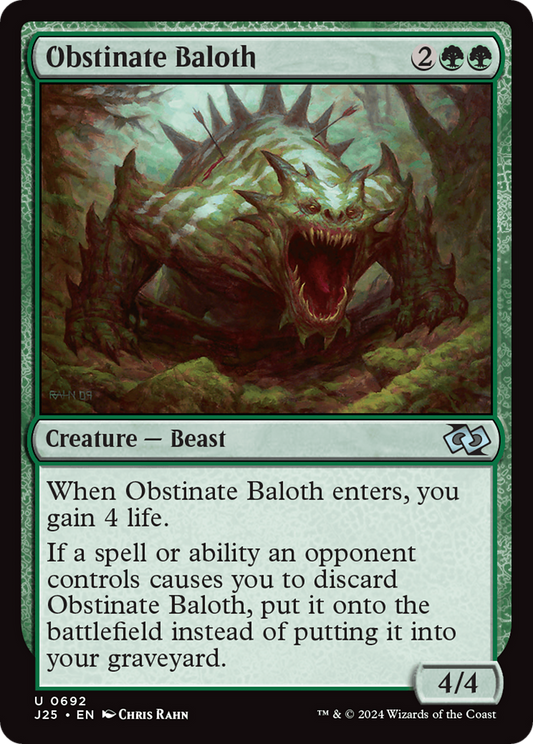 Obstinate Baloth (J25-692)