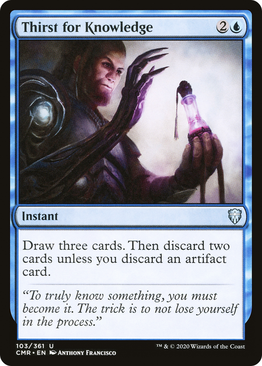 Thirst for Knowledge (CMR-103) (Foil)