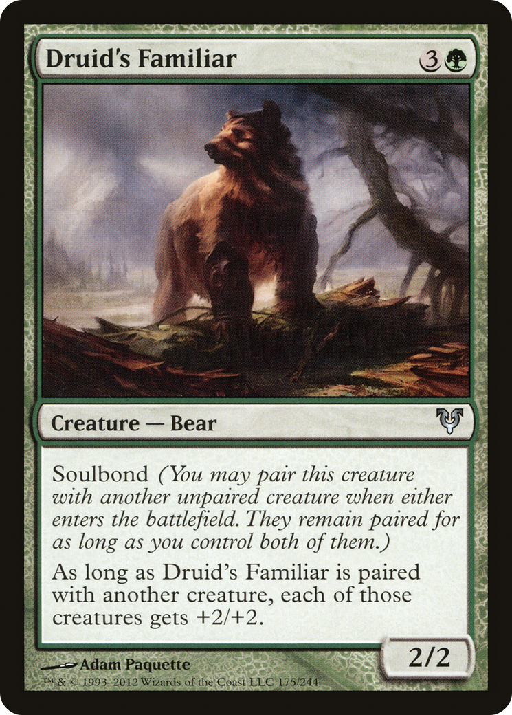Druid's Familiar (AVR-175) (Foil)