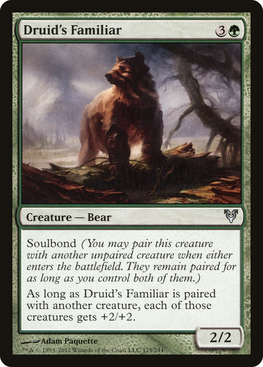 Druid's Familiar (AVR-175) (Foil)