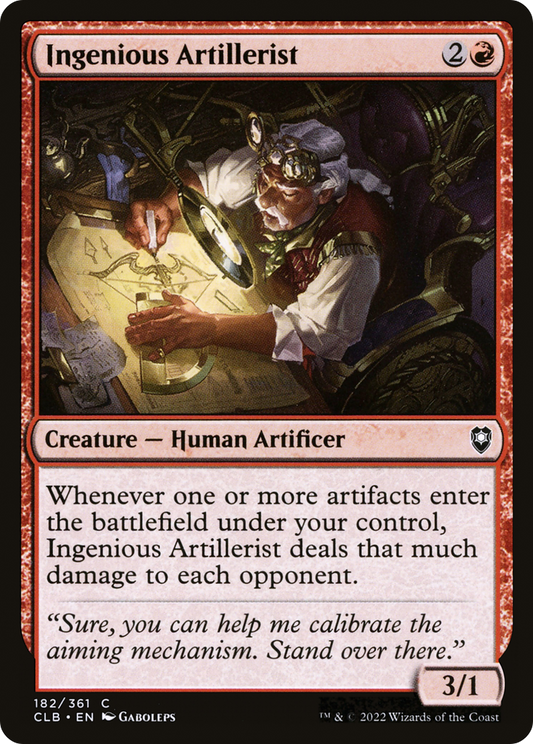 Ingenious Artillerist (CLB-182)